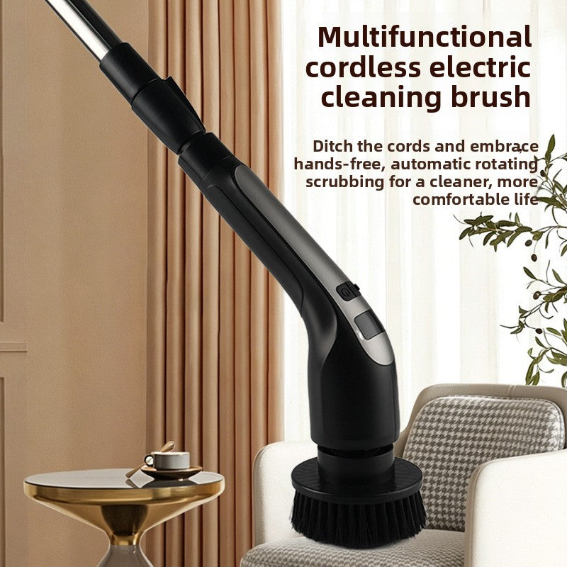 Rechargeable Electric Cleaning Brush for Kitchen and Bathroom