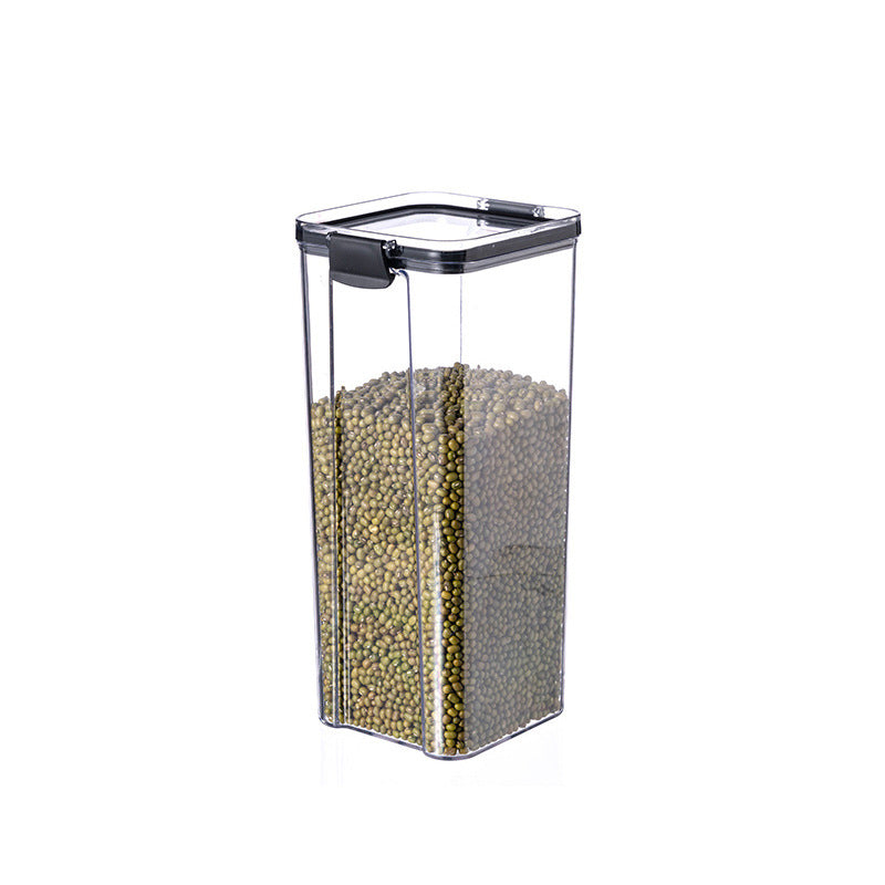 Transparent Kitchen Storage Jar with Airtight Seal