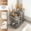 Multifunctional Kitchen Knife Holder with Chopstick Storage
